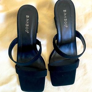Black Heels New never used